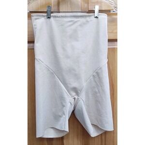 Cupid Shapewear Boning On iBack Rubber on Hem Beige long Legs Size 2X/2EG